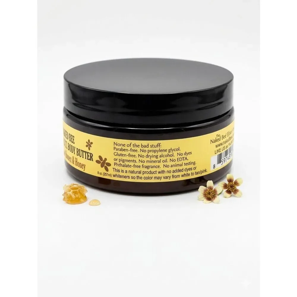 The Naked Bee Coconut & Honey Ultra-Rich Body Butter 8 oz. jar
